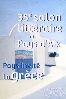 Affiche du Salon Littéraire du Pays d'Aix