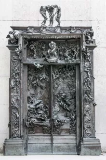 Rodin, « La porte de l'enfer », 1880 © Musée Rodin, Paris