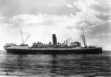 Le Cyrenia de Hellenic Mediterranean Lines Ltd en 1947. Archive de P. Berti