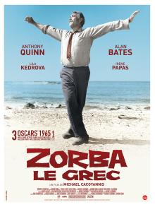 Affiche française du film Zorba le grec