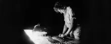 Iannis Xenakis en concert au festival de Chiraz-Persépolis, Iran, 26 août 1971 © Malie Letrange