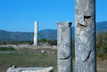 Samos : le temple d'Héra