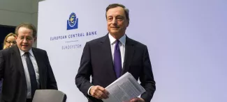 Mario Draghi, président de la BCE. Crédits photo : 64297960/Imago / Panoramic


