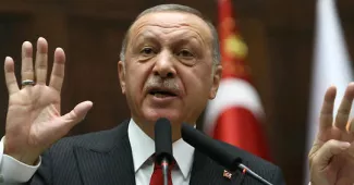 Les rapports entre le président turc Recep Tayyip Erdogan et Vladimir Poutine se sont tendus.


