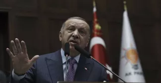 Le président turc, Recep Tayyip Erdogan.


