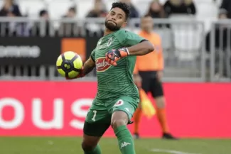 Zacharie Boucher est le gardien remplaçant de l'Aris. (N. Luttiau/L'Équipe)


