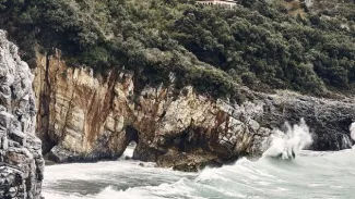 Mylopotamos, l'une des plages les plus spectaculaires du Pélion, à l'est de la péninsule. Laurent Fabre


