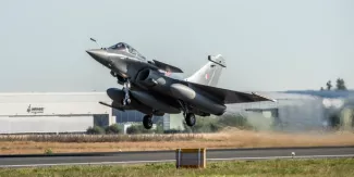 Le Rafale de Dassault Aviation va atterrir lundi en Grèce (Crédits : Dassault Aviation)


