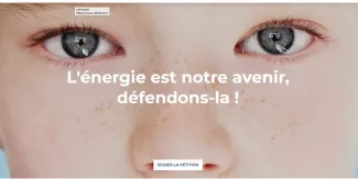 Le Comité social et économique central d'EDF a lancé une campagne nationale de communication pour appeler les Français à défendre le service public de l'énergie. (Crédits : Capture d'écran)


