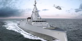 Naval Group va proposer à la Grèce quatre FDI, dont une fabriquée à Lorient et trois autres dans les chantiers navals grecs. (Crédits : Naval Group)


