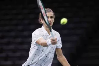 Pierre-Hugues Herbert s'est offert le premier Top 5 de sa carrière. (S. Boué/L'Équipe)


