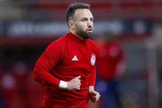 Mathieu Valbuena est désormais sous contrat jusqu'en 2022 avec l'Olympiakos. (Focus Images/EXPA/PRESSE SPORTS/Presse Sports)


