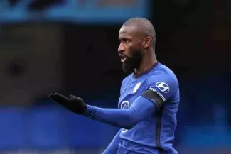 Antonio Rüdiger, le défenseur allemand de Chelsea. (C. Wilson/Presse Sports)


