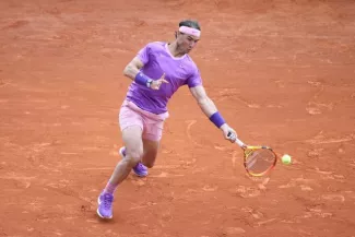 Huitième victoire en huit confrontations de Rafael Nadal contre Pablo Carreño Busta. (N. Luttiau /L'Équipe)


