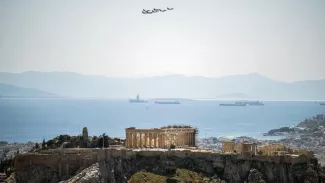 En Grèce, les musées se préparent à rouvrir le 14 mai, suivis de l'Acropole d'Athènes et des sites archéologiques le 18. Angelos Tzortzinis / AFP


