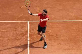 Stefanos Tsitsipas veut jouer, encore et encore.