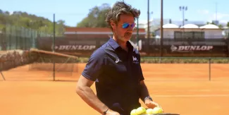 Patrick Mouratoglou, entraîneur et coach de joueurs de tennis à la Mouratoglou Tennis Academy


.