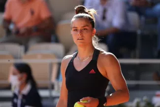 Maria Skkari compte bien retenir la leçon de cette demi-finale perdue. (N. Luttiau/L'Équipe)


