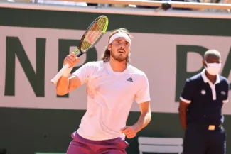 Stefanos Tsitsipas est le nouveau 4e mondial. (N. Luttiau/L'Équipe)


