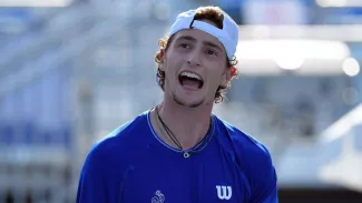 Ugo Humbert, tout sourire TIZIANA FABI / AFP


