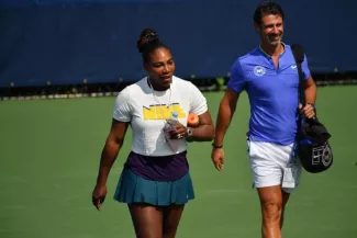 Patrick Mouratoglou est revenu sur les motifs du forfait de Serena Williams à l'US Open. (A. Réau/L'Équipe)


