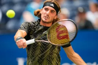 Stefanos Tsitsipas à l'US Open. (R. Deutsch/USA Today Sport/Presse Sports)


