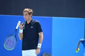 Nicolas Mahut prend la défense de Stefanos Tsitsipas. (P. Lahalle/L'Équipe)


