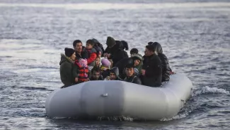 Trois hommes ont pu être secourus. (Photo d'illustration) ARIS MESSINIS / AFP


