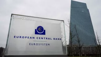 Le bâtiment de la Banque centrale européenne (BCE) à Francfort-sur-le-Main, dans l'ouest de l'Allemagne, le 16 décembre 2021. THOMAS LOHNES/AFP


