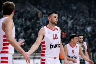 Kostas Papanikolaou et l'Olympiakos ne pourront pas jouer mercredi.