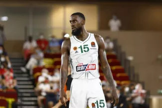 Okaro White et le Panathinaïkos ne joueront pas jeudi soir. (F. Porcu/L'Équipe)


