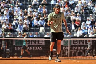 Stefanos Tsitsipas. (E. Cavaliere/IPP)


