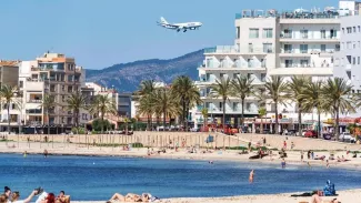 La station balnéaire de Palma sur l'île de Majorque. IMAGO/Chris Emil Janßen via Reuters


