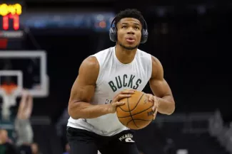 Giannis Antetokounmpo jouera son deuxième Euro, après l'édition 2015. (J. Hanisch/Presse Sports)


