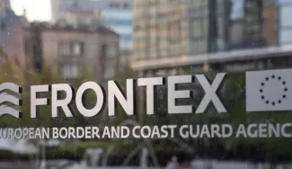 Frontex, dont le siège social est à Varsovie (Pologne), est chargé de surveiller les frontières extérieures européennes


