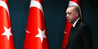 Recep Tayyip Erdogan appelle la Grèce à se remémorer "l'Histoire" et "Izmir". © AFP


