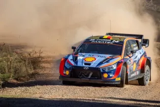 Thierry Neuville gagne pour la première fois depuis plus d'un an. (F. Dufour /Hyundai Motorsport)


