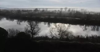 Le fleuve Evros, à la frontière gréco-turque, est devenu un point de passage des migrants du Proche-Orient vers l'Europe. — © Sakis Mitrolidis/AFP


