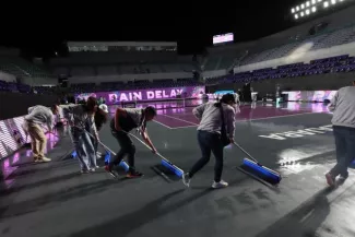 La pluie a interrompu la deuxième demi-finale du tournoi de Guadalajara.