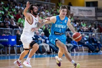 Ziga Samar et la Slovénie disputeront le Mondial 2023 où ils devraient pouvoir compter sur leur star Luka Doncic.