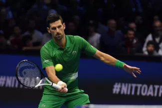 Novak Djokovic au Masters. (IPP)


