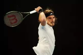 L'heure est-elle venue pour Stefanos Tsitsipas ? (C. Recine/Reuters)


