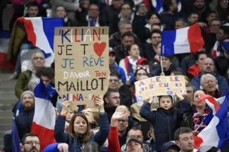 Les 81 500 places du Stade de France seront occupées pour France-Grèce. (A. Réau/L'Équipe)


