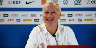 Didier Deschamps, le sélectionneur de l'équipe de France © FRANCK FIFE / AFP


