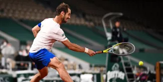 Richard Gasquet s'est imposé en trois set contre le Grec Stefanos Tsitsipas (Illustration). © ANNE-CHRISTINE POUJOULAT / AFP


