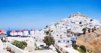 Astypalea, l’île grecque qui vise un tourisme vert.