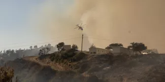 Incendies en Grèce : plus de 2.