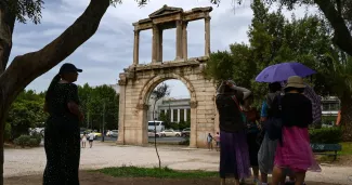 Plusieurs sites archéologiques en Grèce, dont l’Acropole d’Athènes ou le Parthénon, ont fermé leurs portes aux heures les plus chaudes de la journée ce jeudi 13 juin.