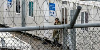 
La Grèce une nouvelle fois épinglée pour ses mauvais traitements envers les migrants. 
 © Kostis Ntantamis/SPUTNIK/SIPA