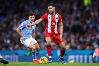 George Baldock, ici sous les couleurs de Sheffield United en décembre 2023. (Daniel Chesterton/OFFSIDE/PRESSE SPORTS)